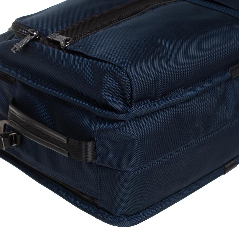 TUMI Navy Blue Nylon Gen 4.2 Three Way Briefcase 2