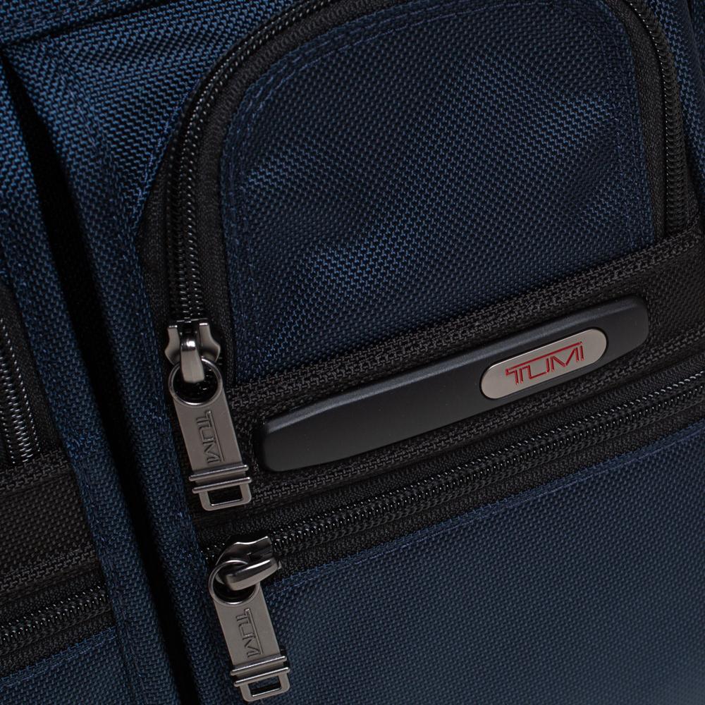 TUMI Navy Blue Nylon Gen 4.2 Three Way Briefcase 8
