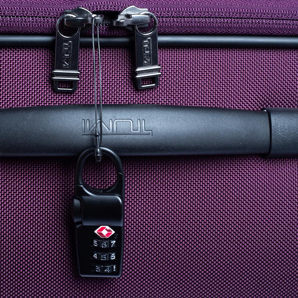 Men's TUMI Purple Nylon Medium Gen 4.2 Lightweight Trip Packing Case Luggage