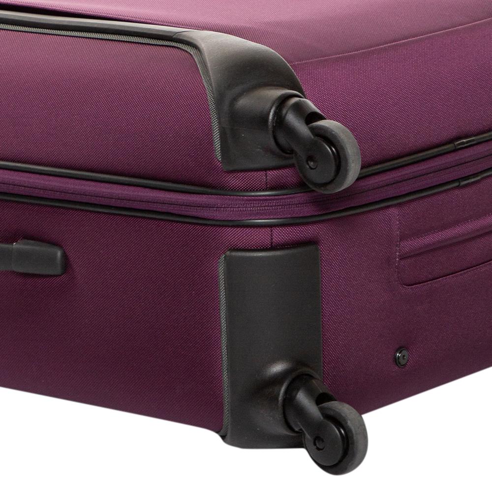 TUMI Purple Nylon Medium Gen 4.2 Lightweight Trip Packing Case Luggage 1