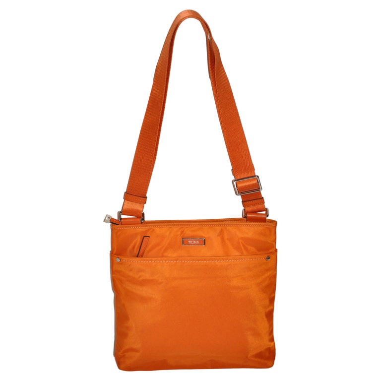 Tumi Warm Tangerine Crossbody Shoulder Bag For Sale at 1stDibs | tumi  orange bag, tumi shoulder bag, tumi messenger bag