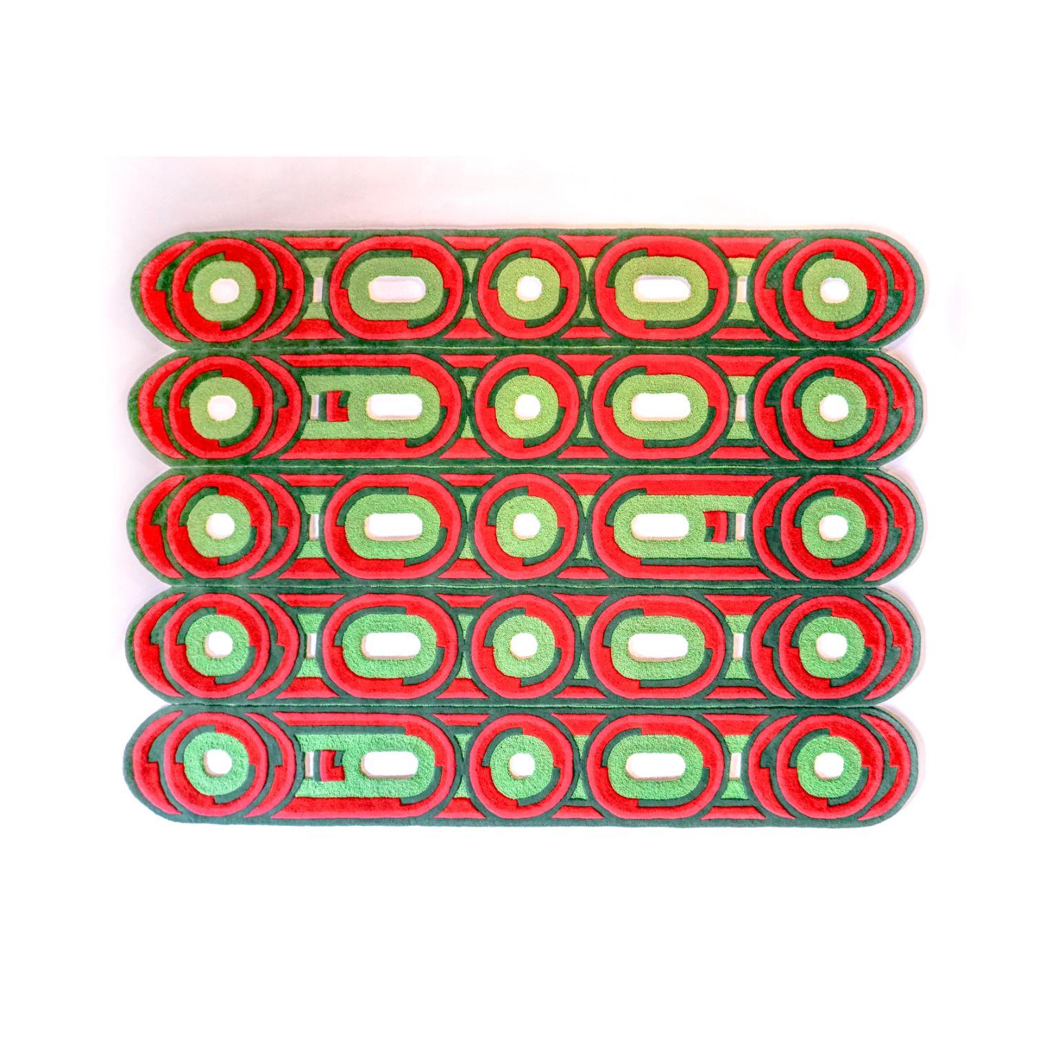 Tuna rug by Lilia Cruz Corona Garduño
Series: White
Dimensions: 7.6'' x 5.6