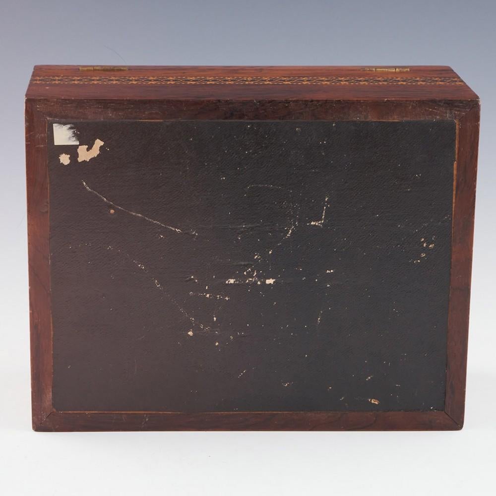 Tunbridge Ware - A Fine Sewing Box with Isometric Cubes, c1850 For Sale 1