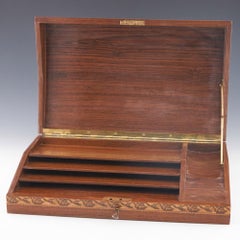 Tunbridge Ware - A Very Fine Large Robert Vorley Stationery Document Box, 1978
