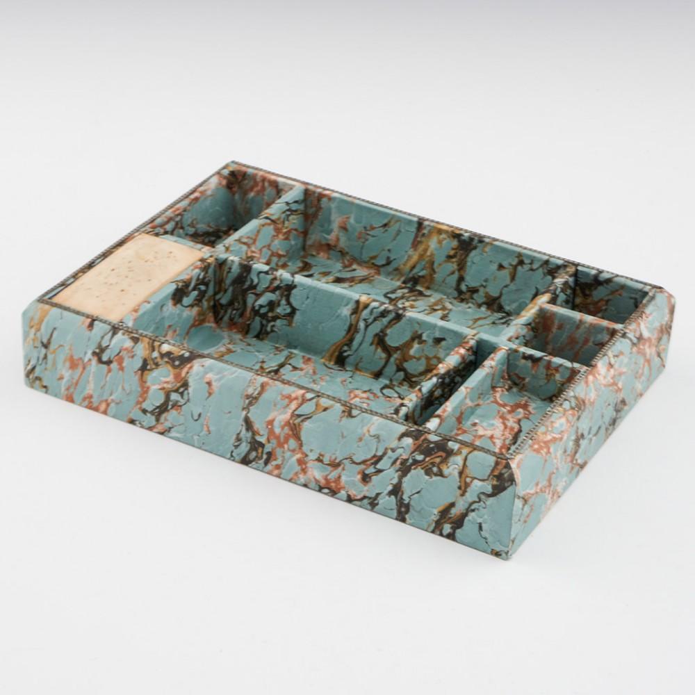 Tunbridge Ware - A Very Finely Decorated Sewing Box, c1840 For Sale 5