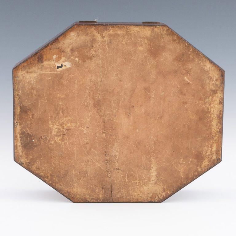 Tunbridge Ware Games Box with Cubework c1840 For Sale 1