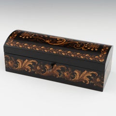 Tunbridge Ware Glove Box by Edmund Nye c1850