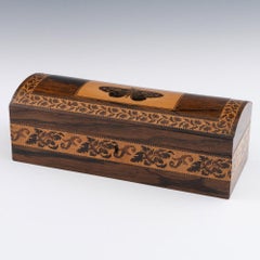 Tunbridge Ware Glove Box by Edmund Nye c1855