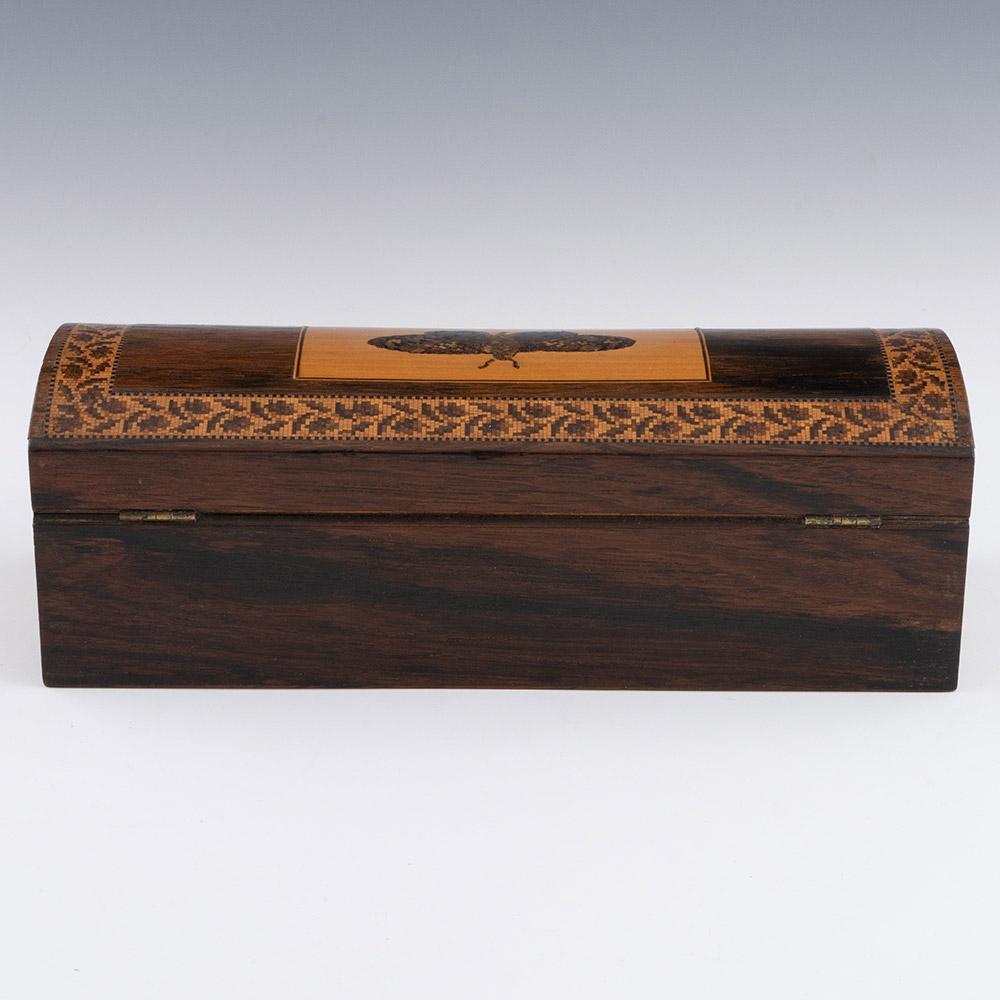 Guantera de Tunbridge Ware de Edmund Nye c1855 Británico en venta
