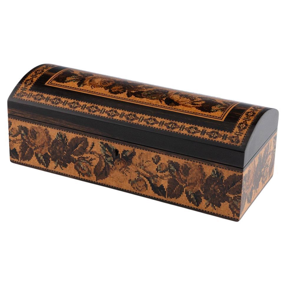 Guantera Tunbridge Ware de Thomas Barton c1870
