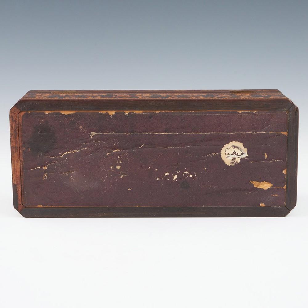 Mid-19th Century Tunbridge Ware Glove Box c1860 For Sale