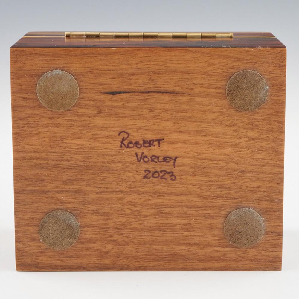 Wood Tunbridge Ware Jewellery Box by Robert Vorley 2023 For Sale
