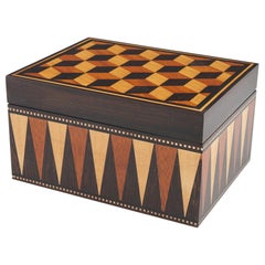 Scatola per gioielli Tunbridge Ware di Robert Vorley 2023