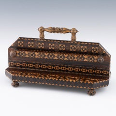 Tunbridge Ware Briefständer von Edmund Nye, um 1840