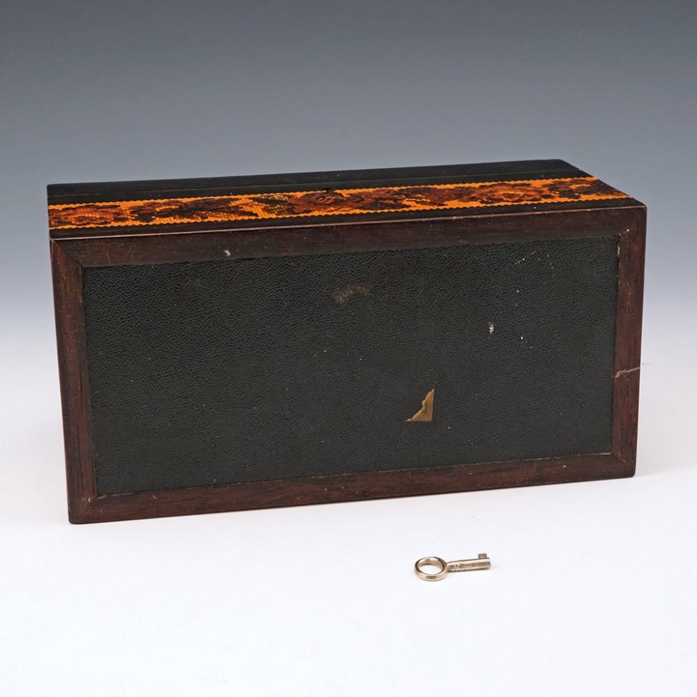Tunbridge Ware Stationery Box, c1870 For Sale 1