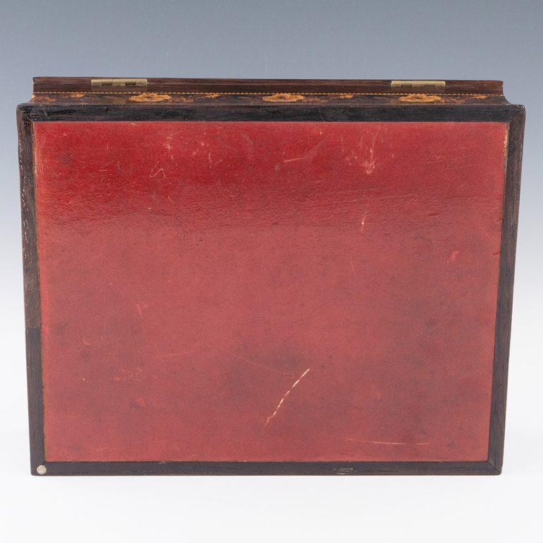 Tunbridge Ware Schreibwarenbox mit Schreibschräge um 1860 im Angebot 4
