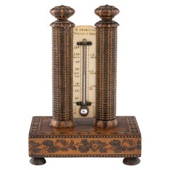 Tunbridge Ware Thermometer by Henry Hollamby c1860