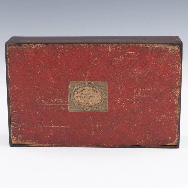 Scatola da lavoro di Tunbridge Ware di Edmund Nye del 1860 ca. in vendita 3