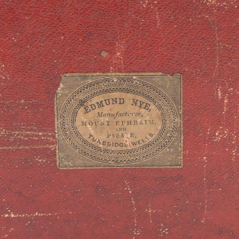 Scatola da lavoro di Tunbridge Ware di Edmund Nye del 1860 ca. in vendita 4