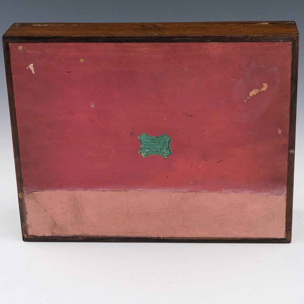 Tunbridge Ware Writing Slope by William Upton c1860 For Sale 3