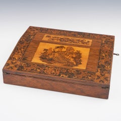 Tunbridge Ware Writing Slope c1850
