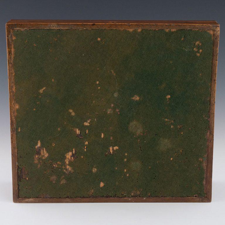 Tunbridge Ware Writing Slope with Cubework c1840 For Sale 3