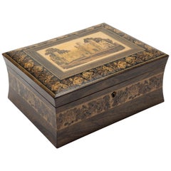 Tunbridgeware Jewellery Box, circa 1870 Tunbridgeware Jewellery Box, circa 1870