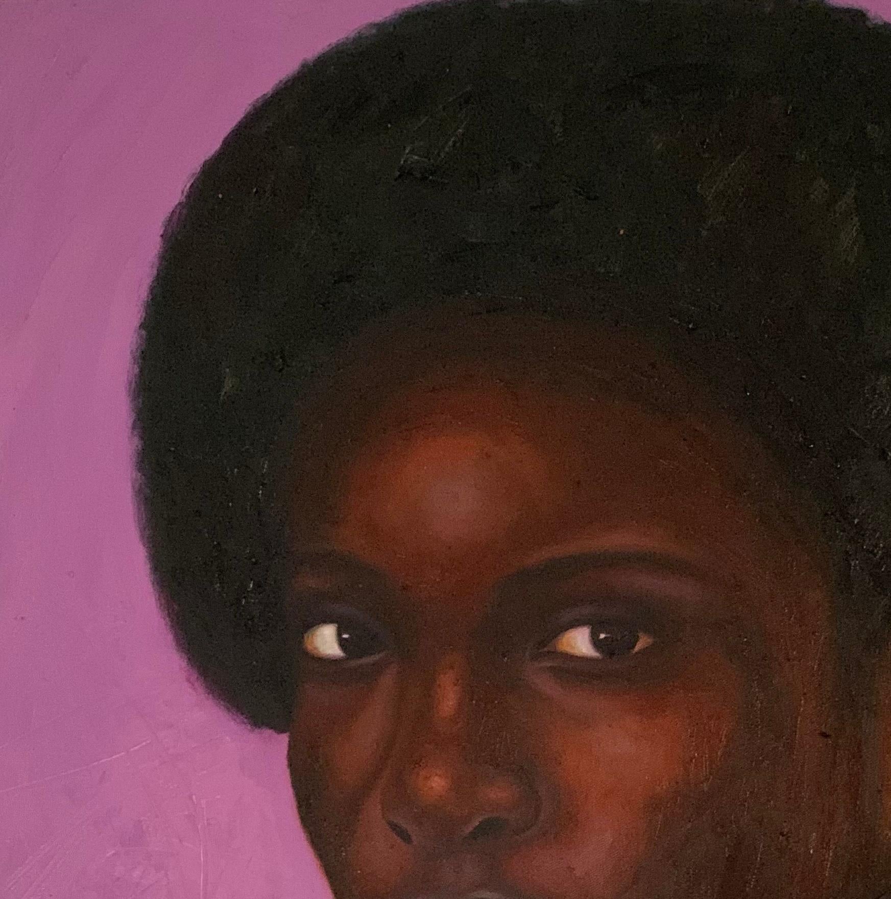 Courageous Spirit - Painting by Bakare Abubakri-sideeq Babatunde