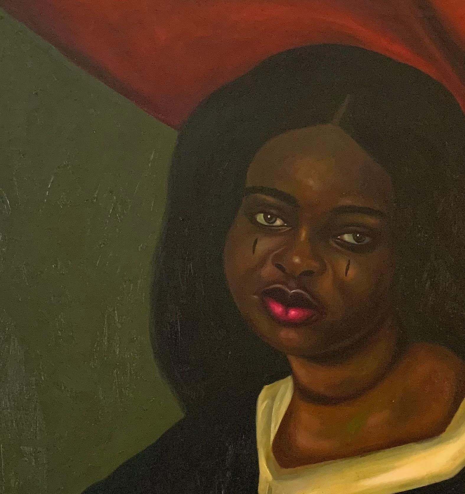 Identità tribale - Painting di Bakare Abubakri-sideeq Babatunde