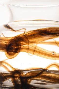 Vaso in vetro 'Tundra' di Michael Bang, anni '70