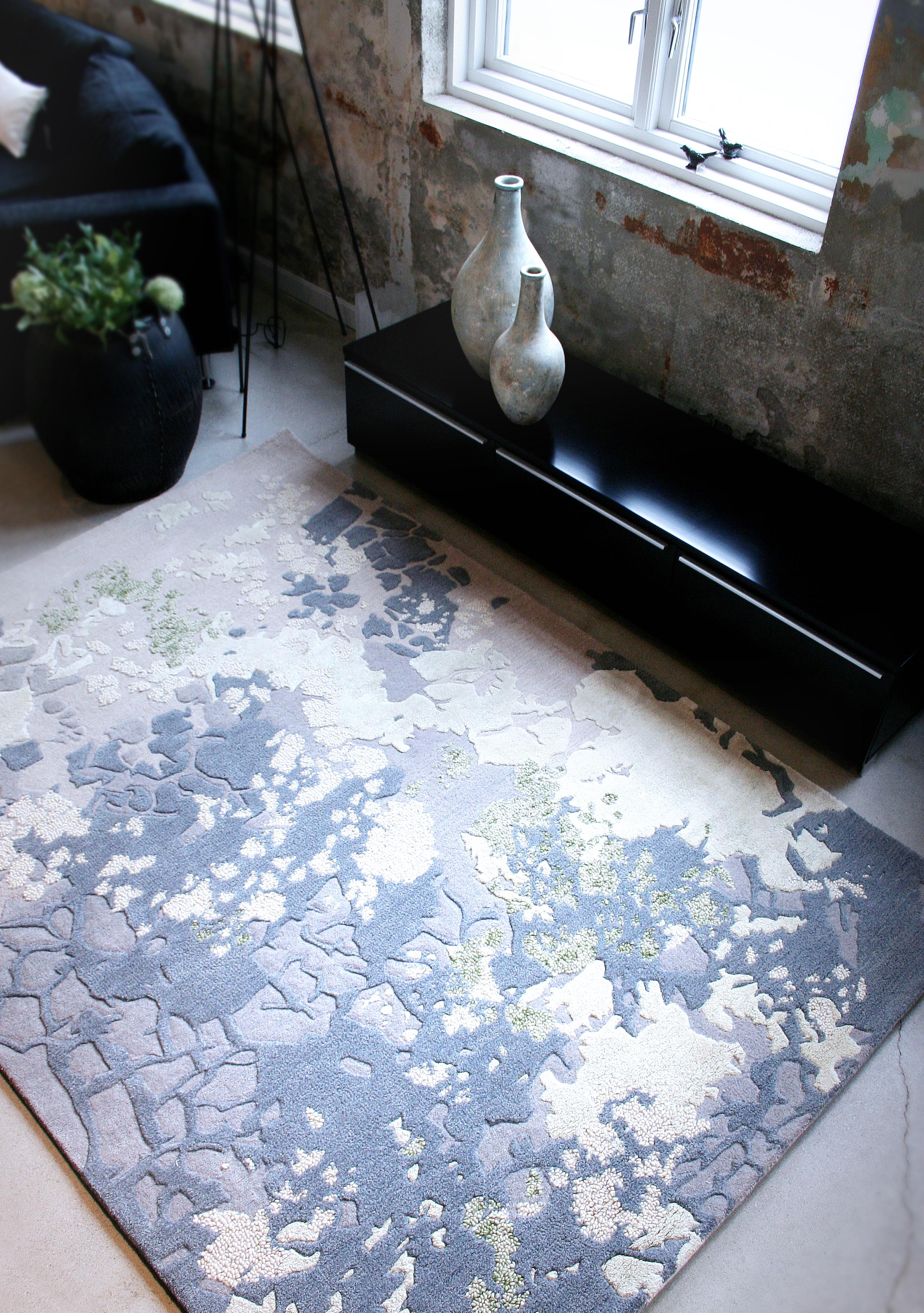 Norwegian Tundra Rug by Volver Studios For Sale