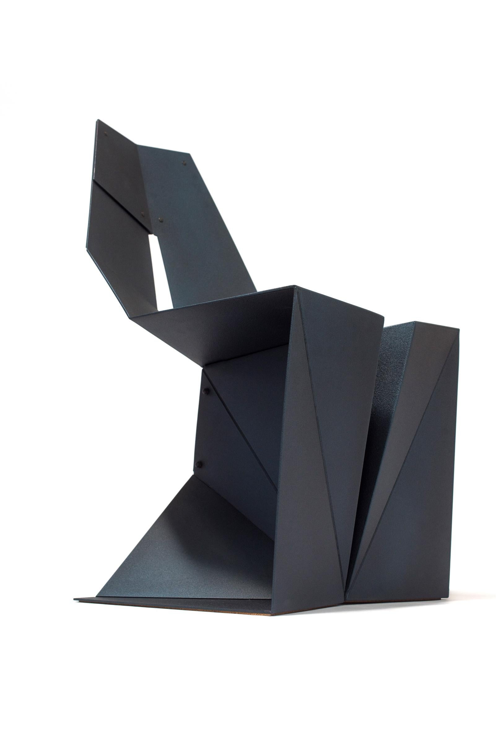 Moderne Chaise Tungsten d'Arcana en aluminium plié en vente