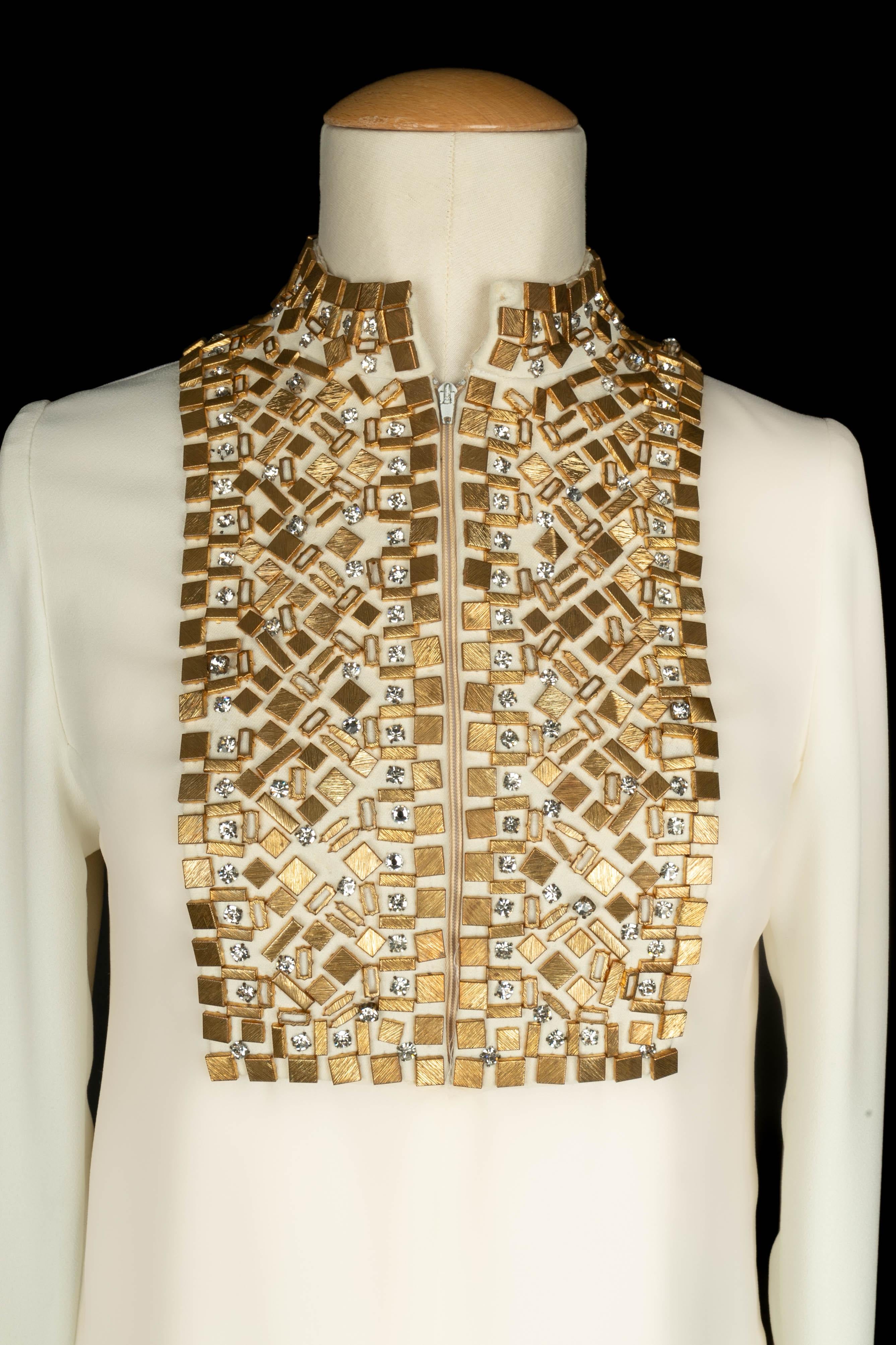 Beige Tunique 1960 en vente
