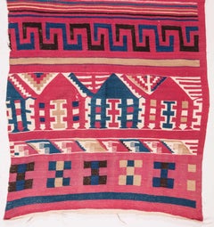 Tunisian Gafsa Kilim, Late 19th Century