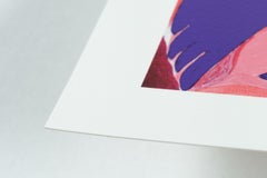Signed and Numbered Screenprint "Violet Dance"