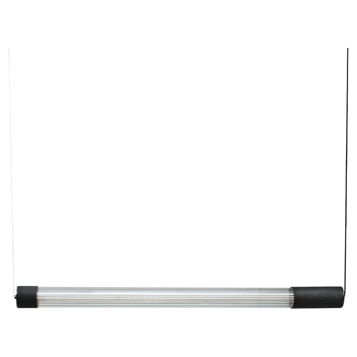 Lampada a sospensione Tunnel, orizzontale, di Morica Design