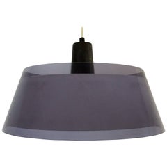 Lampe à suspension en acrylique « Tuomas » de Yki Nummi pour Stockmann-Orno, Finlande, années 1950