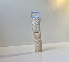 Tupilak Bottleopener in White Bone, Greenland, 1960s