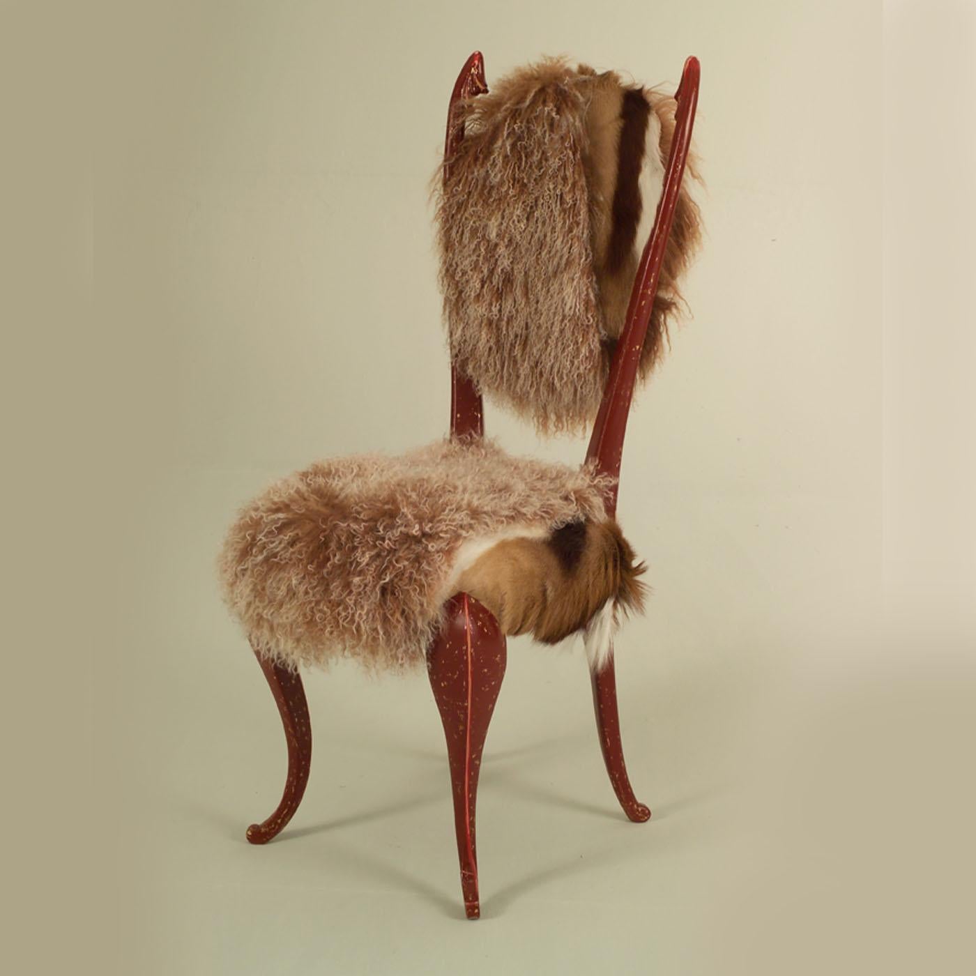 Italian Turan Etruska Chair by Carlo Rampazzi For Sale