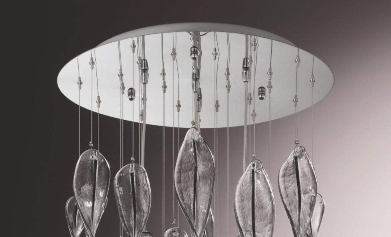 Mid-Century Modern Turbina Flush Mount by Fabio Ltd For Sale