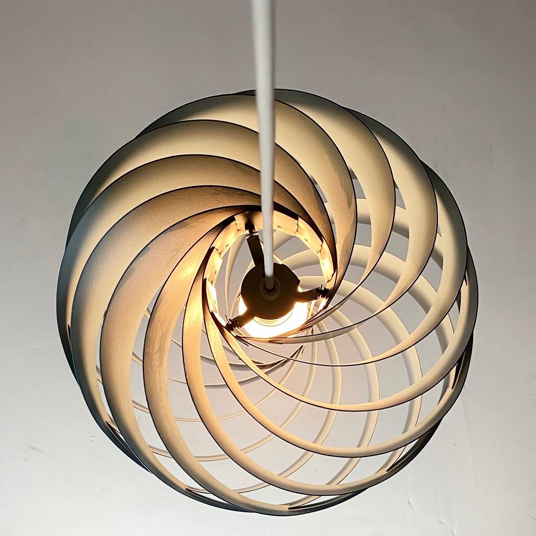 Turbo Ceiling Light by Louis Weisdorf for LYFA, Denmark, 1970 In Good Condition In Haderslev, DK
