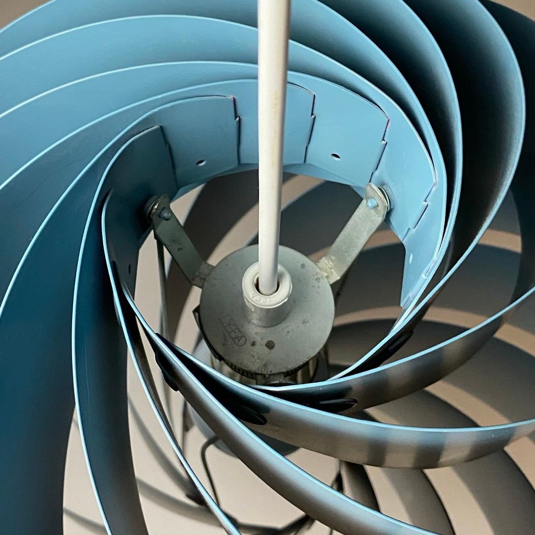 Turbo Ceiling Light by Louis Weisdorf for LYFA, Denmark, 1970 1