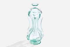 Ture Berglund, Bottle, Glass, Sweden, 1940s