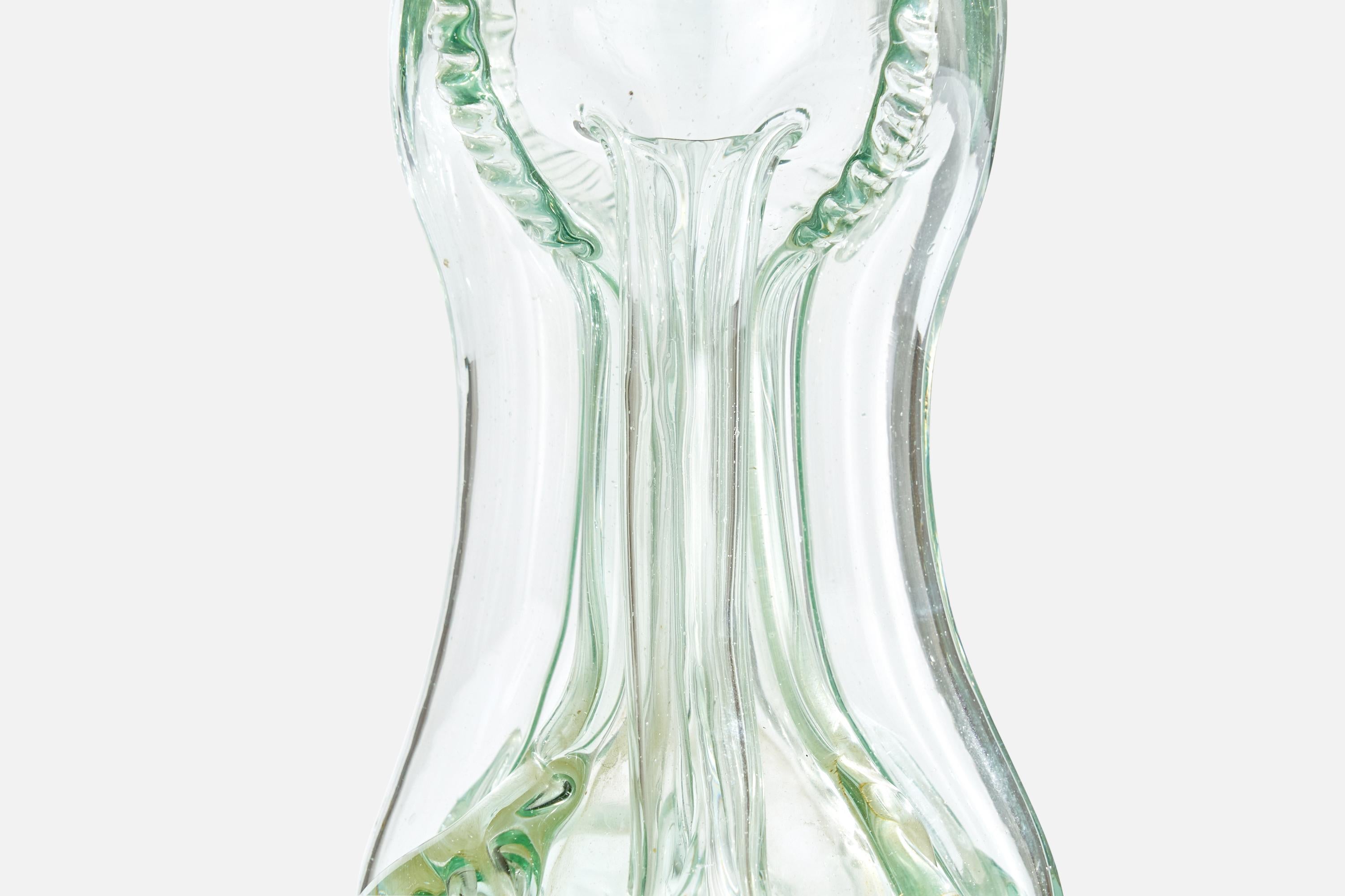 Ture Berglund, Bottle, Glass, Sweden, 1940s For Sale 2