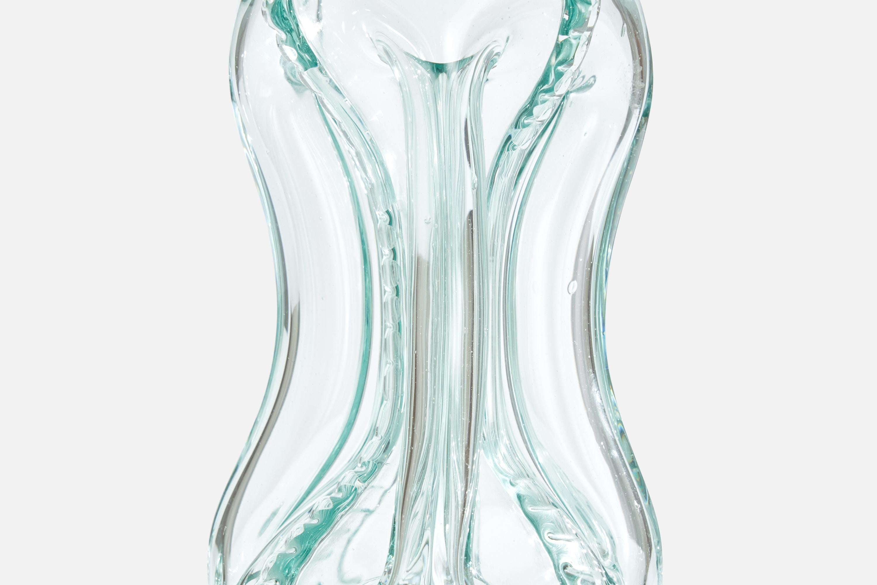 Ture Berglund, Bottle, Glass, Sweden, 1940s For Sale 2