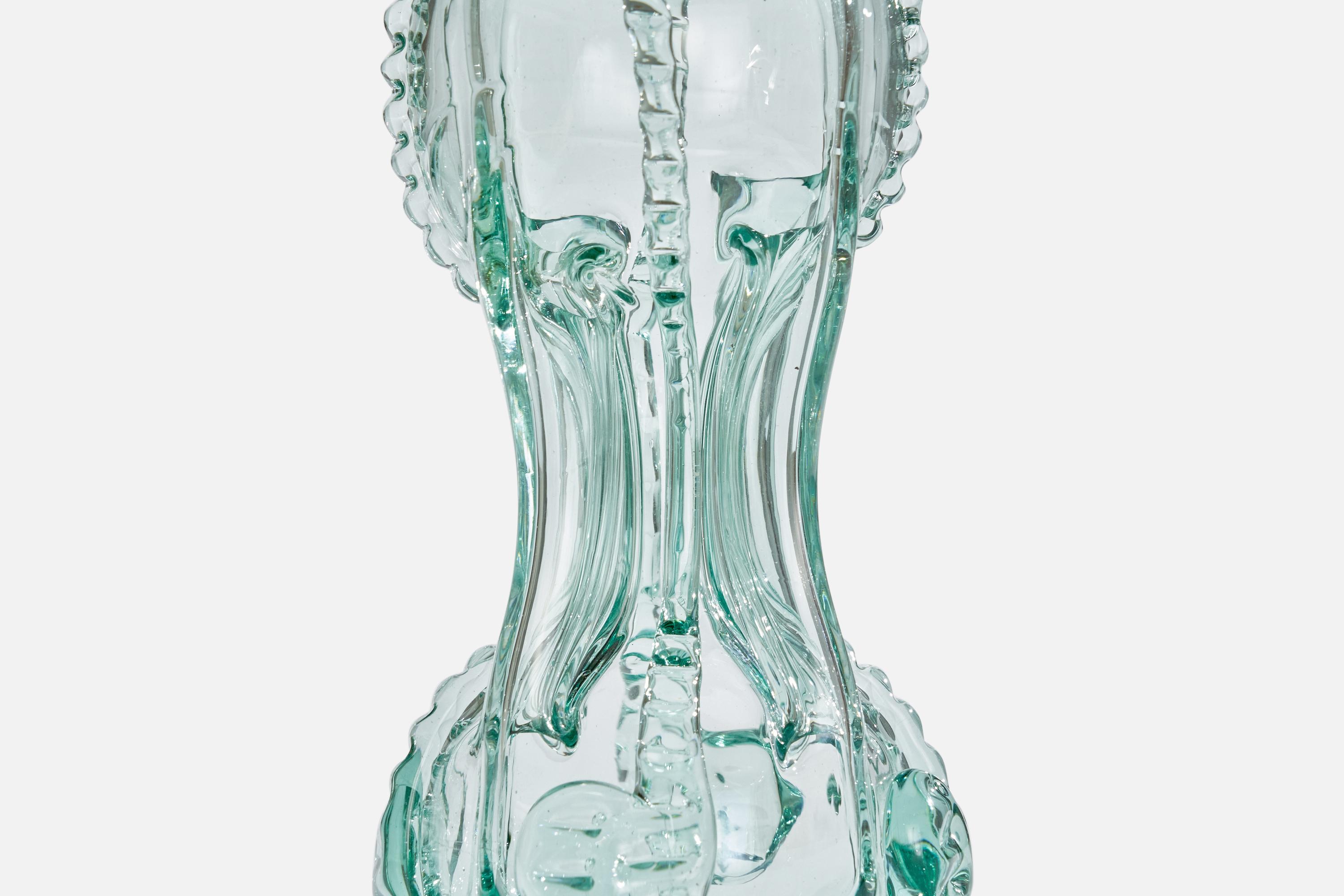 Ture Berglund, Bottle, Glass, Sweden, 1940s For Sale 2