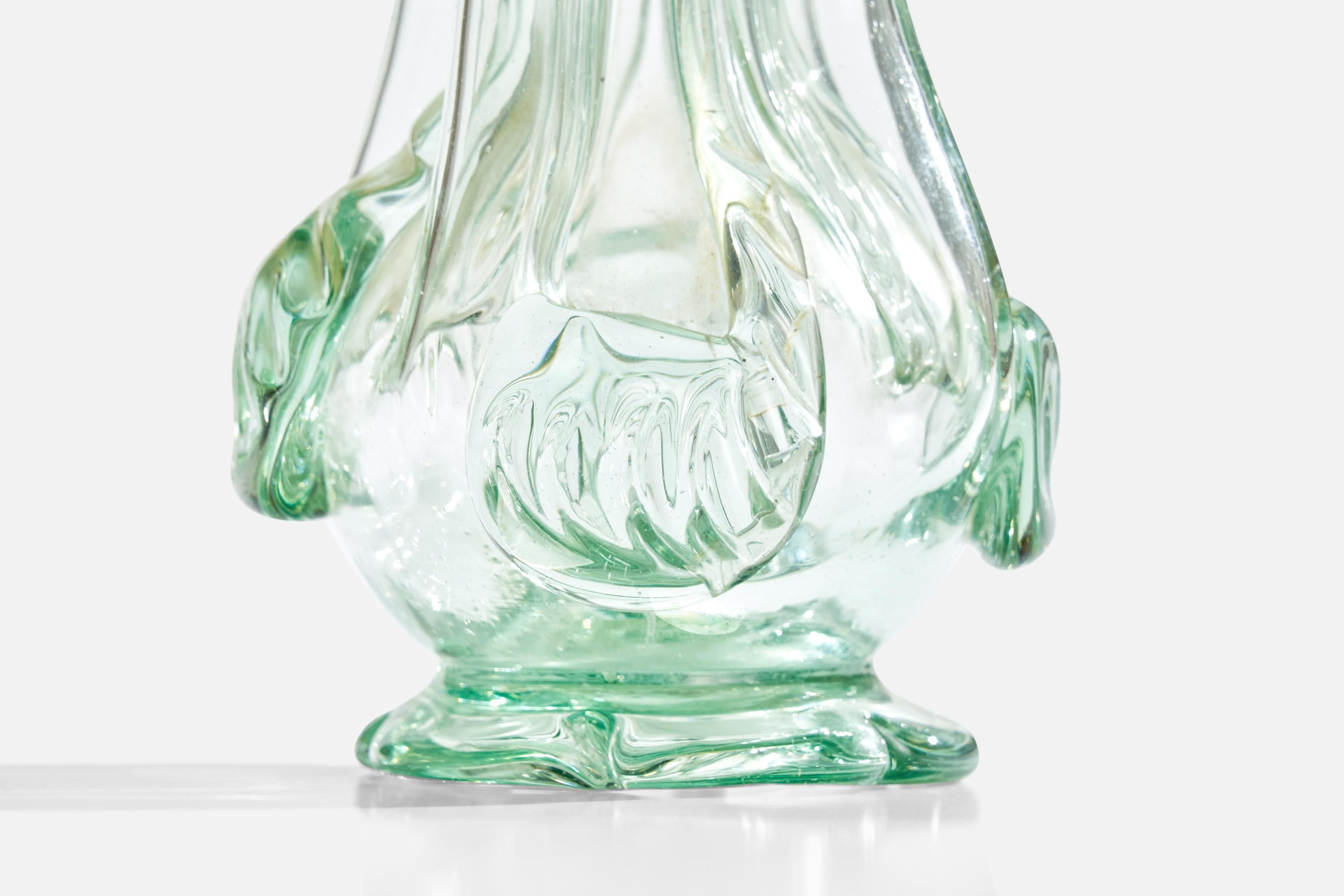 Ture Berglund, Bottle, Glass, Sweden, 1940s For Sale 3