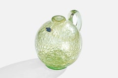 Ture Berglund, Vase, Glass, Sweden, 1940s