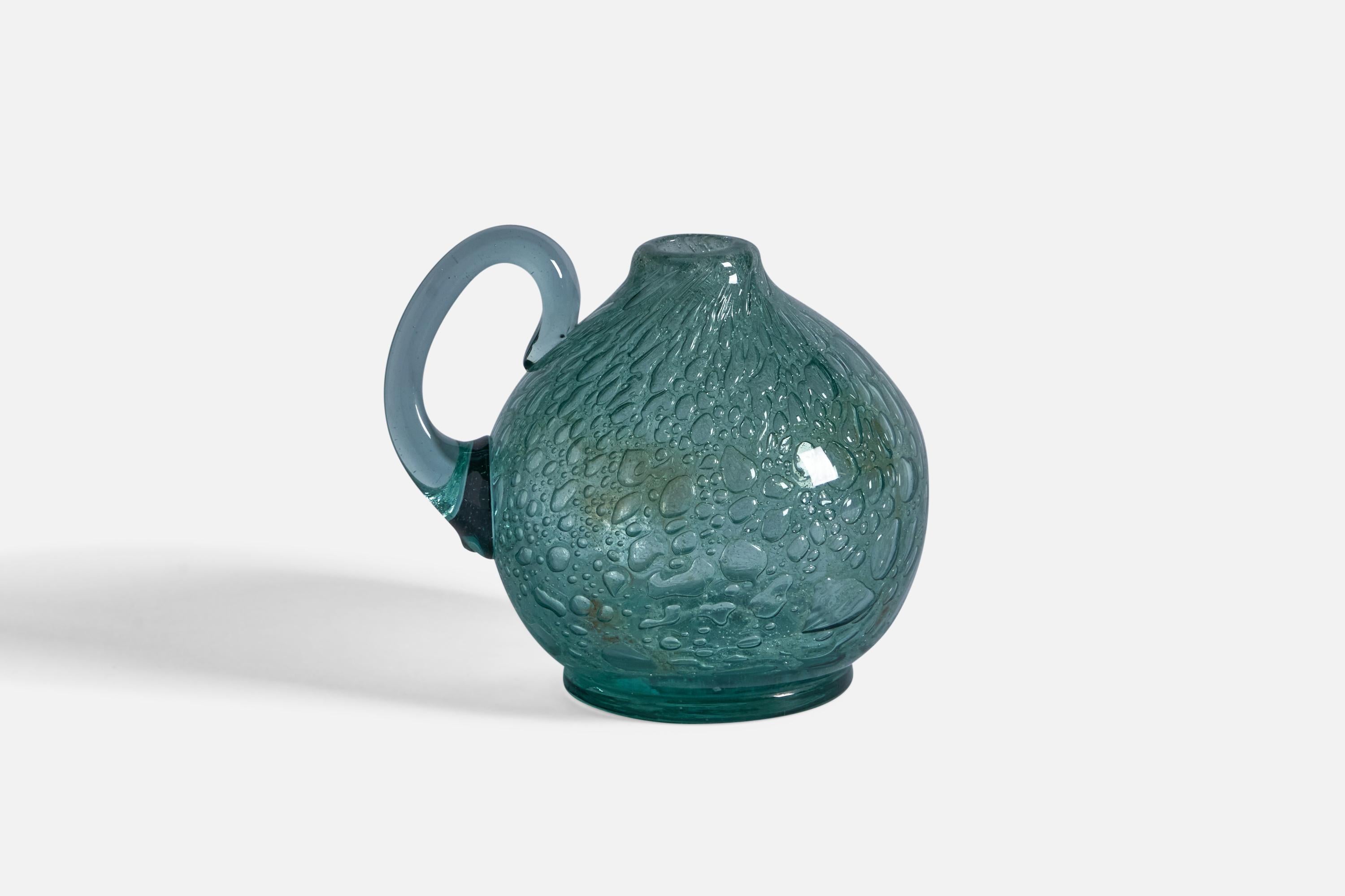 Scandinavian Modern Ture Berglund, Vase, Glass, Sweden, 1940s For Sale