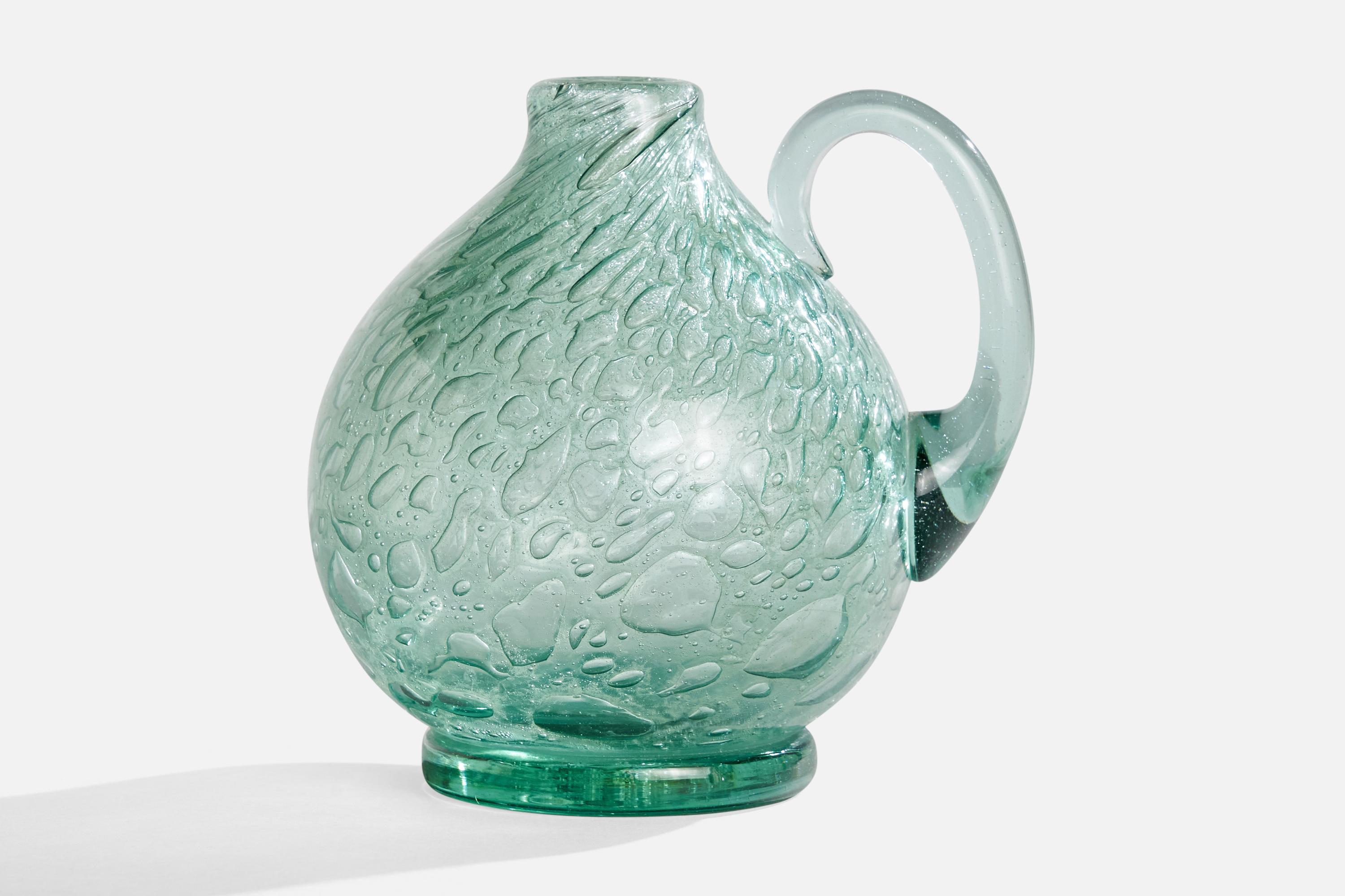 Svedese Ture Berglund, Vaso, Vetro, Svezia, anni '40 in vendita